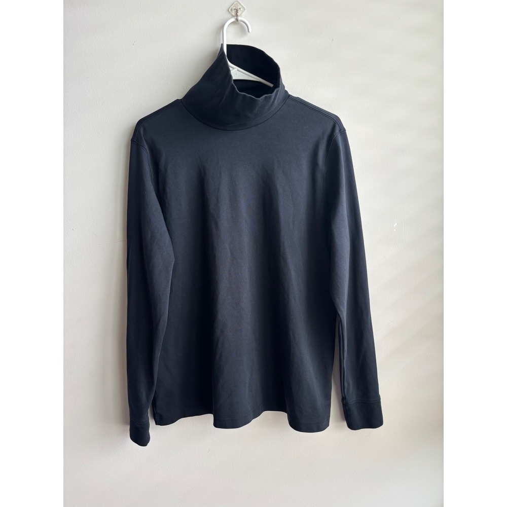 Lands' End Black Turtleneck Women Size L